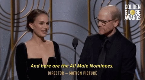 Natalie Portman Golden Globe Gif
